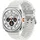 Galaxy Watch Ultra 47 mm BT Titaniumgehäuse Silber Gummiarmband Weiß One Size