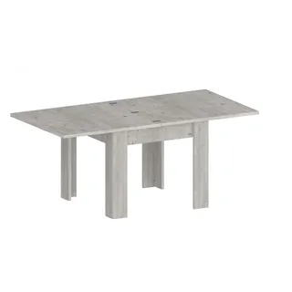Esstisch HOME AFFAIRE "JESI", grau (beton, beton, beton), B:90cm H:75cm T:90cm, Tische, Esstisch