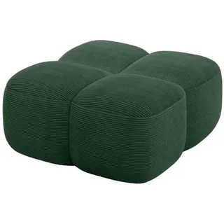 altdecor Pouf Miko-Puf 90 x 45 x 90 cm Cord Grün