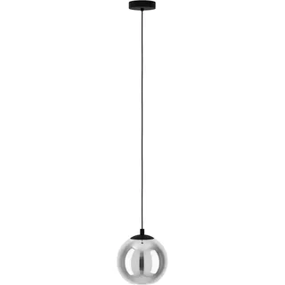 EGLO Ariscani 1-flg. 20 cm rund schwarz-transparent