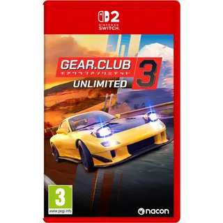 Gear.Club 3 Unlimited - Nintendo Switch 2 - Rennspiel - PEGI 3