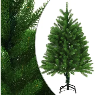 Künstlicher Weihnachtsbaum Naturgetreue Nadeln 120 cm Grün - Grün