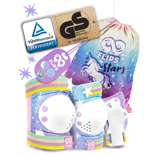 99FLIPS Schoner Inliner Kinder Knieschoner Kinder - Inliner Schoner Set