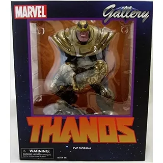 Marvel Diamond Statua Marvel Comic Gallery PVC Diorama Thanos 23 cm - Gold / Purple