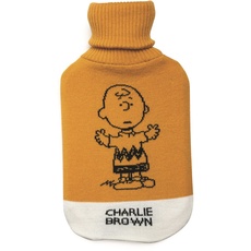 Excelsa Peanuts-Wärmflasche Charlie Brown 35x19x3.5 cm Arancio