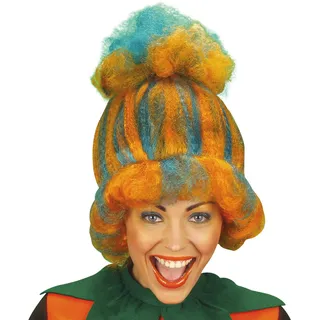 Widmann-WDM6352P Erwachsenenkostüm für Damen, Orange Grün, WDM6352P