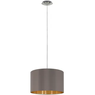 EGLO Maserlo 1-flg. 38 cm Textil gold khaki