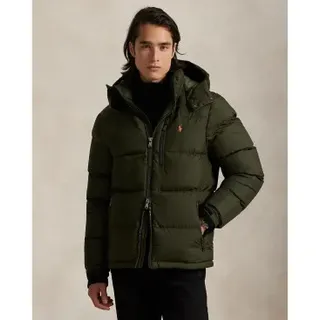 Polo Ralph Lauren für Herren. 710968278002 Gorham Daunenjacke grün (L), Lässig, Recyceltes Polyester, Nachhaltig