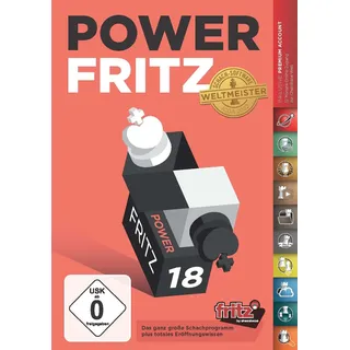 Power Fritz 18 - Das ganz große Schachprogramm mit kompletter Eröffnungstheorie: Schach-Software Weltmeister 2022 - Das ganz große PC-Schachprogramm mit kompletter Eröffnungstheorie
