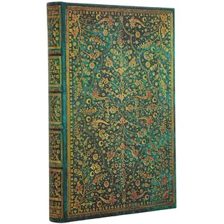 paperblanks ltd. 18-Monatskalender Smaragdblume Mini 2027 Horizontal