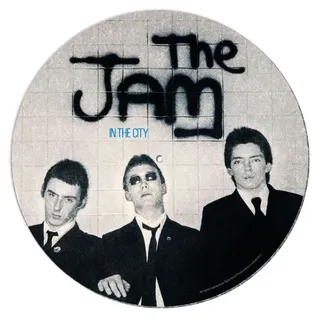Pyramid International The Jam Turntable Record Slip-Matte zum Mixen, DJ-Kratzen und Heimhören (im City-Design) – offizielles Merchandise-Produkt