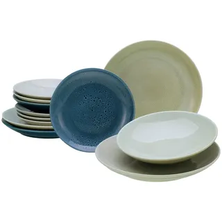 CreaTable Tafelservice 12-tlg. mehrfarbig