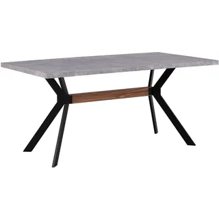 Beliani Benson 90 x 75 x 90 cm grau, schwarz