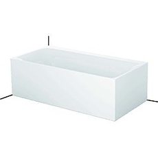 Bild von BetteLux Silhouette Badewanne, 3460-000CERVS 170x85x45cm, Eckeinbau links, mit Schürze, weiß