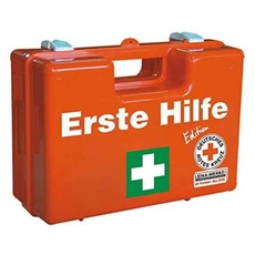LEINAWERKE 82099 Erste Hilfe-Koffer QUICK ohne Inhalt orange - grün/weiß/schwarz, 1 Stk.