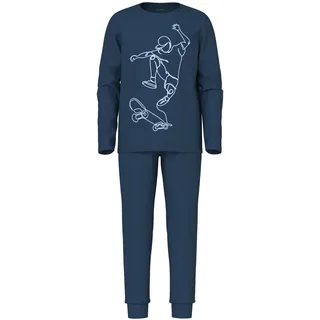 NAME IT Jungen, Nkmnightset Titan Skater Noos, Titan, 146/152, EU