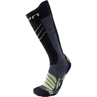 Uyn Comfort Fit Thermosocken Grau/Grün 42-44