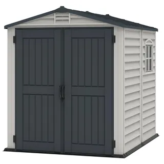 Duramax Gerätehaus 2 x 2 m Dunkelgrau
