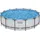 Steel Pro MAX Frame Pool Set 427 x 107 cm inkl. Filterpumpe, Abdeckplane, Poolleiter, Reparaturset