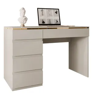 Lukmebel Schreibtisch Aurora Kaschmir beige
