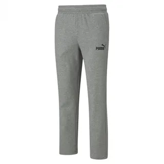 Puma Herren Hose, Regulär, Baumwollmischung, medium gray heather XL Kurz