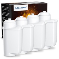 ARETHONE Wasserfilter für Siemens EQ Series, EQ5, EQ6, EQ9, EQ500, S700, Wasserfilter Kaffeevollautomat für Siemens 3200, Bosch TCZ7003, TCZ7033, 467873 (4 Stück)