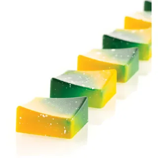 Silikomart |Onda-P, Tritan Schokoladenform, 24 Kavitäten, Packung mit 10 Formen, Maße 28,5 x 28,5 mm h 13 mm Volumen 24 x 8 ml Tot. 192 ml