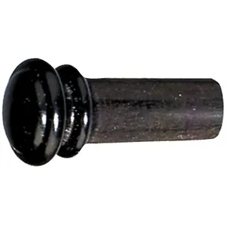 GEWA Violinknopf, Endknopf Violine, Ebenholz 4/4-3/4