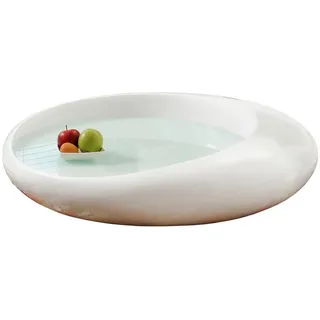 SalesFever Catania Weiß Fiberglas 100 x 25 x 100 cm