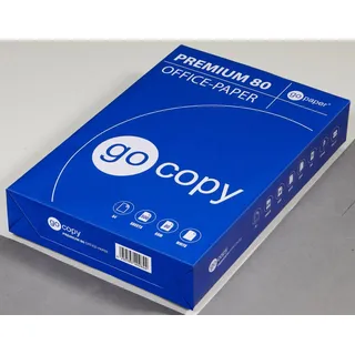 go copy Kopierpapier Premium 80 DIN A4 80 g/qm 500 Blatt