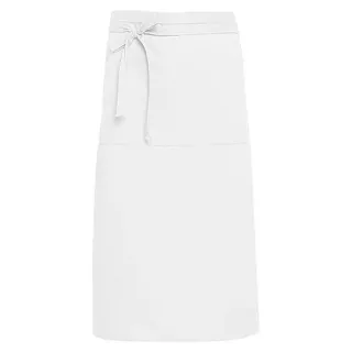 SG Accessories Bistro - Schürze "Rome", Tasche FK1677 (Einheitsgröße) (Weiß) - Weiß