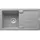 Strata STG 614-78 links Einbauspüle Steingrau/Granit Handbetätigung 780 x 435 mm