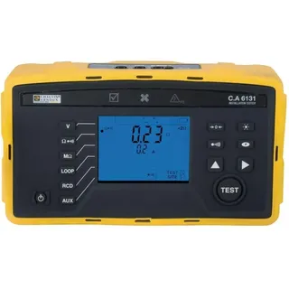 CHAUVIN ARNOUX C.A 6131 Installationstester