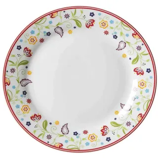 Flirt by R&B Doppio Shanti Speiseteller 27 cm grün/lila/mehrfarbig