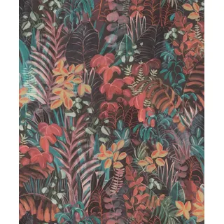 Schöner Wohnen BOTANICAL Vliestapete 10 m x 0,32 m 600636 Rot