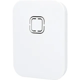 Unitec Funk-Gong WDM10 mp3, Türklingel, Aufspielen eigener Melodien, 4 Lautstärkestufen bis 80dB, akustische und optische Klingelanzeige, Weiterleitung, 150 m Reichweite, LED Anzeige, weiß