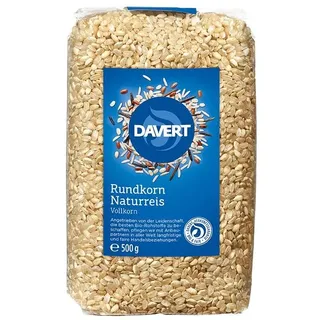 Davert - Rundkorn Naturreis 500 g