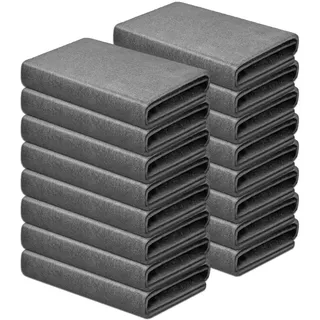 Vicloon Verdicktes magisches Reinigungstuch, 16 Stück 30x30cm Wiederverwendbare Mikrofaser Magisches Reinigungstuch Verdickt, Streifenfreies Wundertuch Für Geschirrtücher,Staub Lappen,Autos