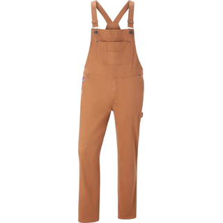 Latzjeans JAN VANDERSTORM "Latzhose KEARON", Herren, Gr. 70, N-Gr, beige, Obermaterial: 98% Baumwolle CO. 2% Elasthan EL., Hosen Latzjeans