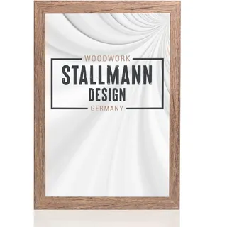 Stallmann Design 'New Modern' Bilderrahmen 50 x 75 cm | Farbe: Apfel | eleganter Frame für Ihre Fotos und Motive