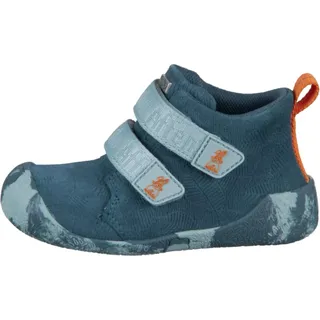 Affenzahn Lauflerner Übergangsschuh Leder Talky Hase Größe 25 - Orange, Blau