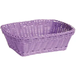 Excelsa Flechtkorb, 24 x 18 cm, Lila