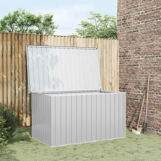 KKHOMEI Gartenbox aus Metall Groß Garten Auflagenbox XXL Garten Aufbewahrungsbox Gartenbox Kissenbox Gerätebox Gartentruhe 171 x 99 x 93 cm für Gartengeräten Poolzubehör Spielzeug