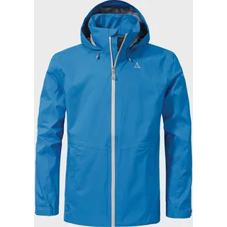 Schöffel 2.5L Jacket Aiplspitz M, leichte Outdoor Jacke, wasserdicht & atmungsaktiv, Regenjacke aus 2,5-Lagen Venturi mit 2-Wege-Stretch und verstellbarer Kapuze, directoire blue, 54