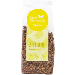 teeverliebt ‚Äì Zitrone Bio Cold Brew | Premium Eistee 100 g
