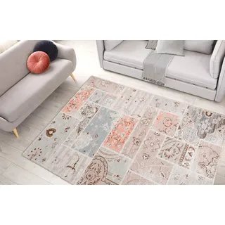 Arte Espina Peron 200 Kurzflorteppich 80 x 150 cm Mehrfarbig