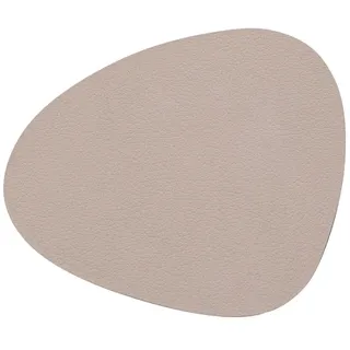LIND DNA NUPO Untersetzer Curve Clay Brown 11 x 13 cm