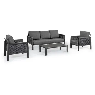 Loungeset Otavio - anthrazit