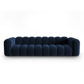 micadoni Sofa Lupine, modular 4-Sitzer blau 290 cm x 70 cm x 95 cm