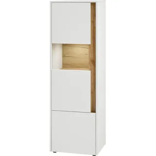 Home Affaire Vitrine City/Giron 50 x 40 x 155 cm Weiß